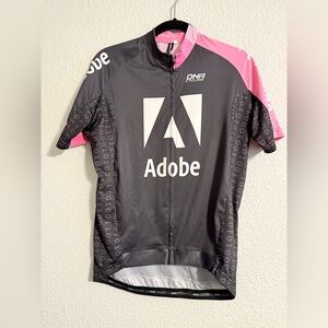 Women's Cycling Jersey - Black and Pink
